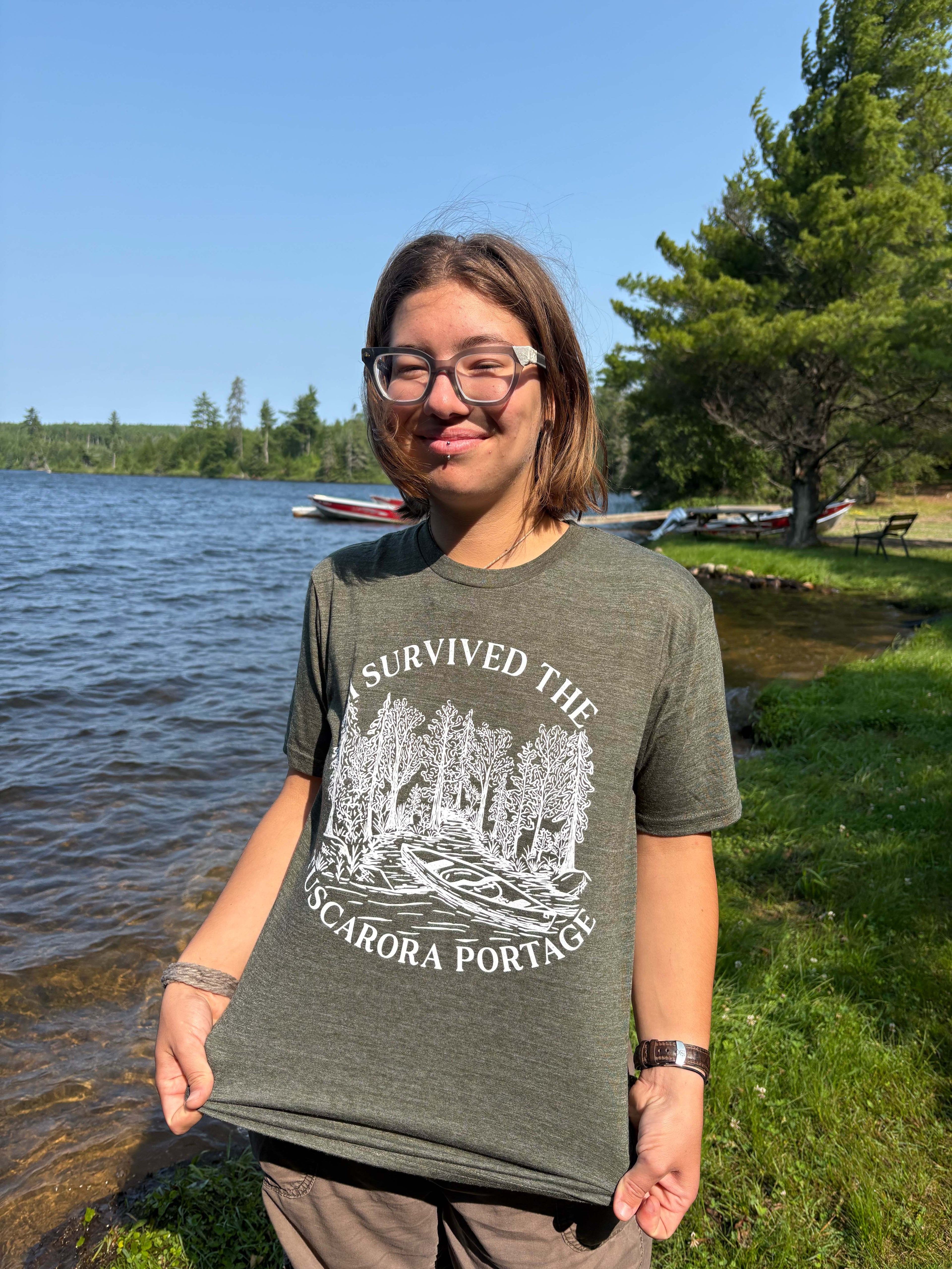 I Survived the Tuscarora Portage Short Sleeve