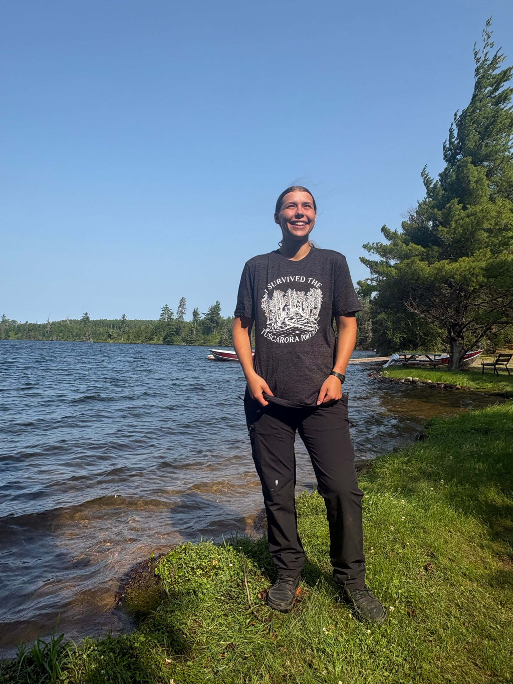 I Survived the Tuscarora Portage Short Sleeve