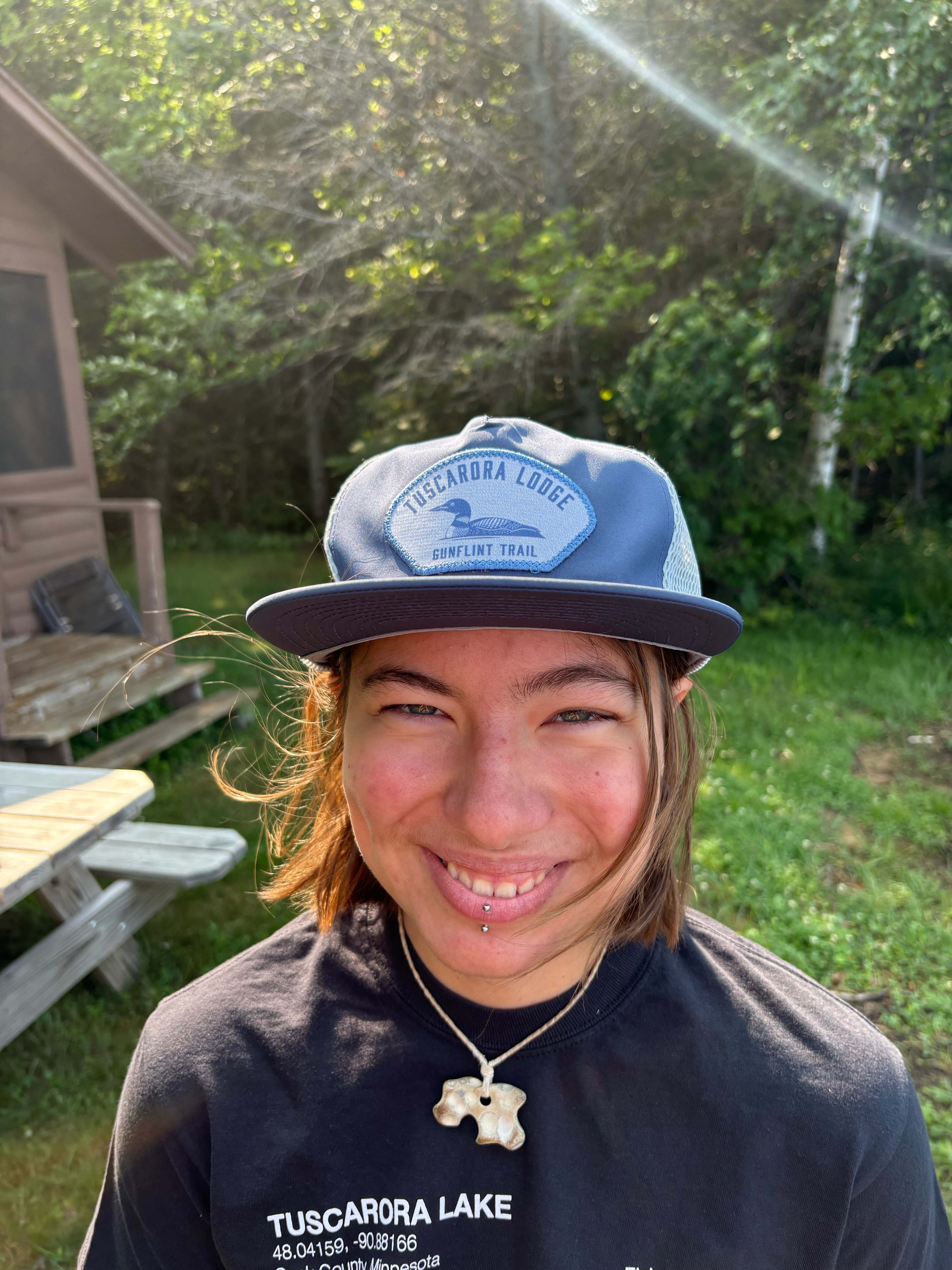 Tuscarora Lodge Loon Flat Billed Hat