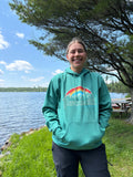 Tuscarora Rainbow Moose Hoodie